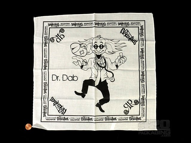 Skilletools White Rig Rags Dr. Dab Design - 2