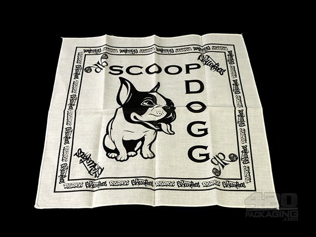 Skilletools White Rig Rags Scoop Dog Design - 1