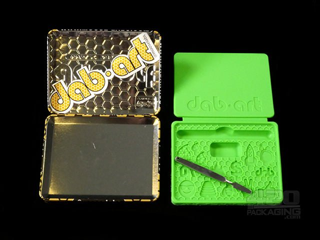 Skilletools Silicone Dab Art Wax Mold Green - 3