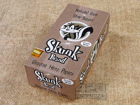 Skunk Brand Single Wide Hemp Rolling Papers 25/Box - 2