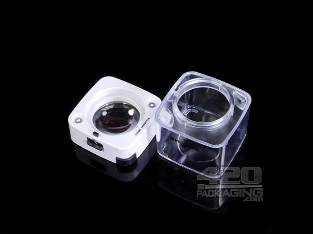 Smokus Focus Comet Display Jar White - 2