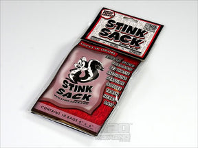 Small Stink Sack Odor Locking Black Zip Bags 10/Box - 1