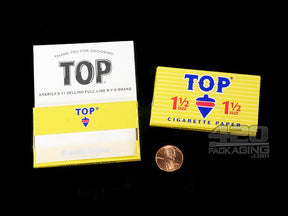 Top 1 1-2 Sized Rolling Papers 24/Box - 2