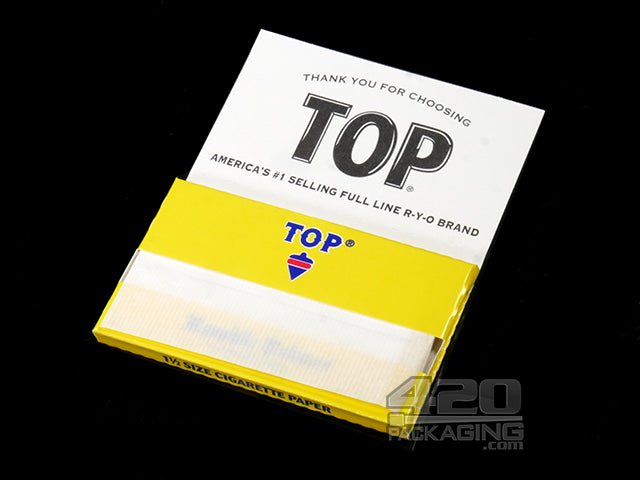 Top 1 1-2 Sized Rolling Papers 24/Box - 3
