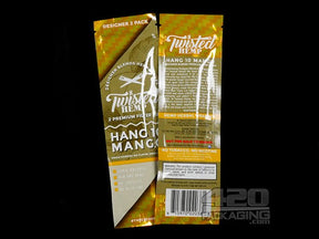 Twisted Hemp Hang 10 Mango Flavored Organic Hemp Wraps 15/Box - 2