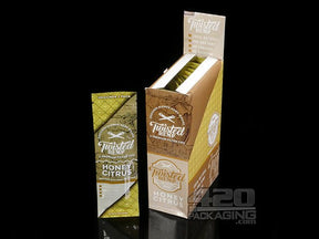 Twisted Hemp Honey Citrus Flavored Organic Hemp Wraps 15/Box - 1