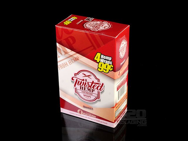 Twisted Sweet Flavored Hemp Wraps 15/Box - 2