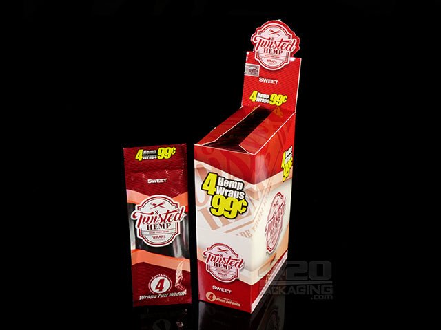 Twisted Sweet Flavored Hemp Wraps 15/Box - 1