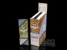 Twisted Hemp Vanilla Smooth Flavored Organic Hemp Wraps 15/Box - 1