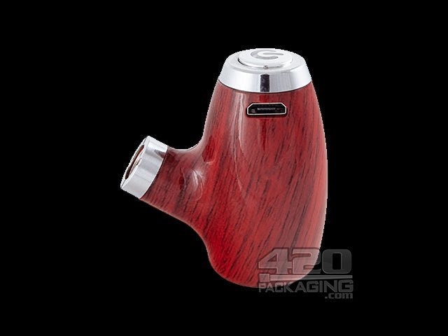 Variable Voltage "Old Man's Pipe" Shaped Vape Cartridge Battery | 900mah - Redwood Wood - 510 Thread - 3