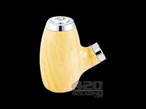 Variable Voltage "Old Man's Pipe" Shaped Vape Cartridge Battery - Spruce Wood - 3