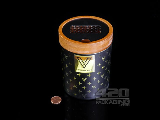 V Syndicate Large High End Yellow SmartStash Jar - 2