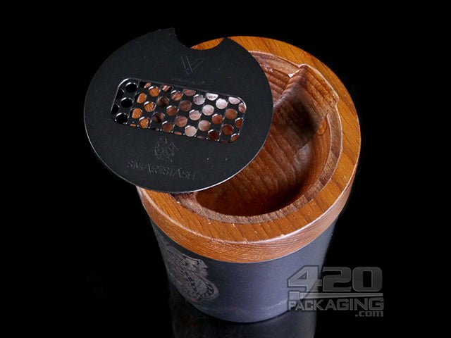 V Syndicate Medium Owllusion Orange SmartStash Jar - 4