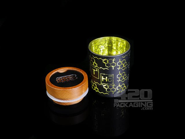 V Syndicate Small Elemental Yellow SmartStash Jar - 3