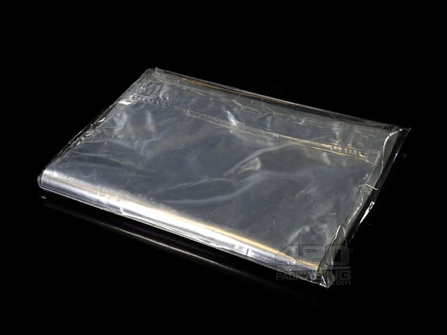 12"x16" Silver Smelly Proof XL Plastic Zip Bags 10/Box - 4