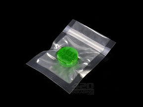 2.5"x3" Clear Smelly Proof XXS Plastic Zip Bags 100/Box - 3