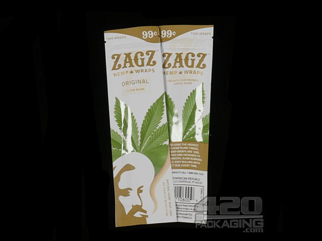 ZAGZ Original Flavored Hemp Wraps 25/Box - 3