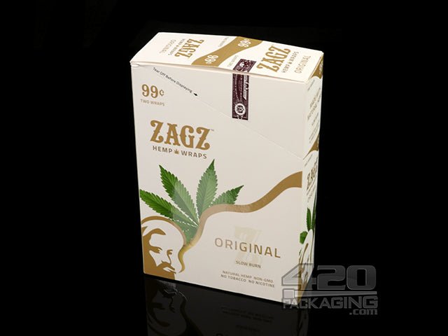 ZAGZ Original Flavored Hemp Wraps 25/Box - 2