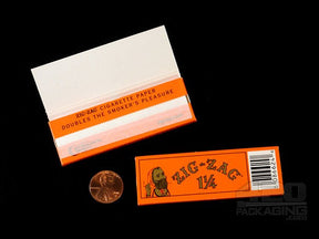 Zig Zag 1 1-4 Size Gummed Rolling Papers 24/Box - 3