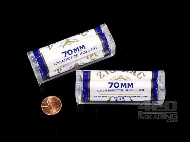 Zig-Zag 70mm Plastic Cig Rollers 12/Box - 2