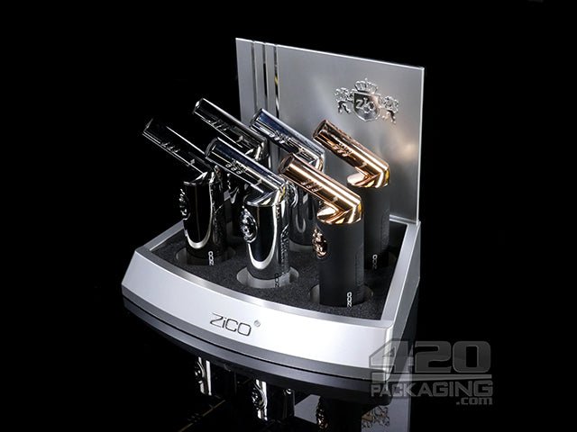 ZiCO ZD37 Metal Mini Torch Lighters Display - 1