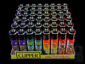 Clipper Lighter Hippie Design 48/Box - 3