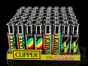 Clipper Lighter Jamaican Design 48/Box - 3