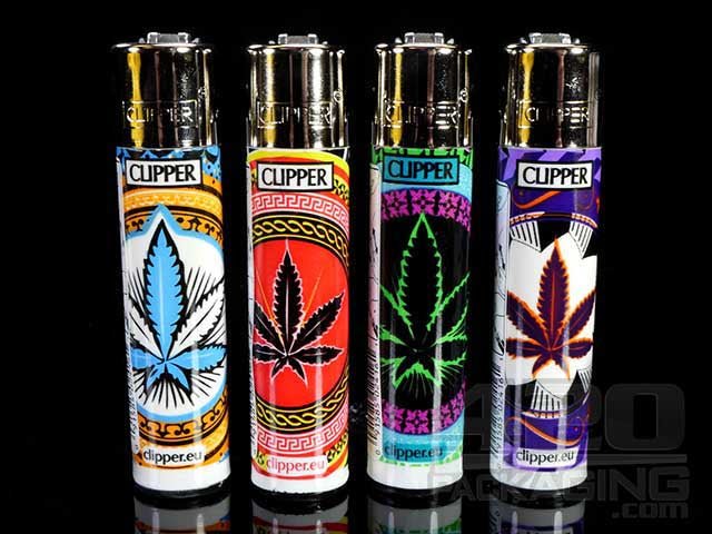 Clipper Lighter Oriental Leafs Design 48/Box - 1
