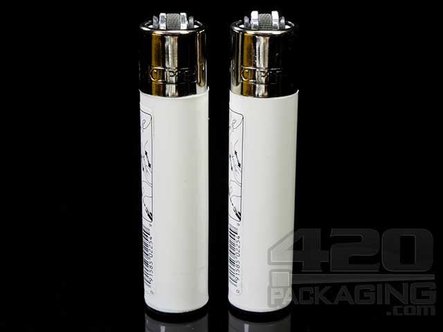 White Clipper Lighter 48/Box - 1