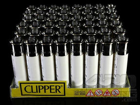 White Clipper Lighter 48/Box - 3