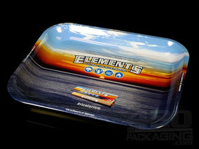 Elements Large Metal Rolling Tray 1/Box - 1