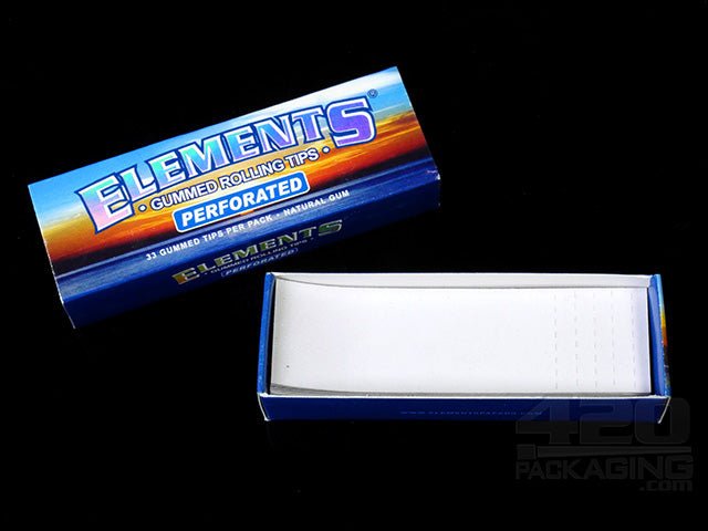 Elements Premium Gummed Perforated Rolling Tips 24/Box - 4