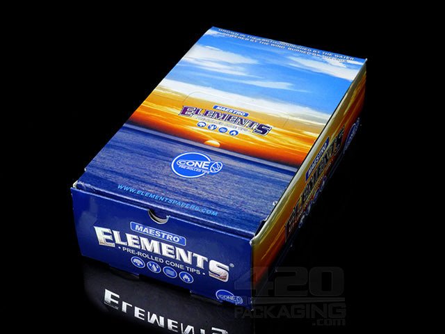 Elements Maestro Pre Rolled Cone Tips 20/Box - 2