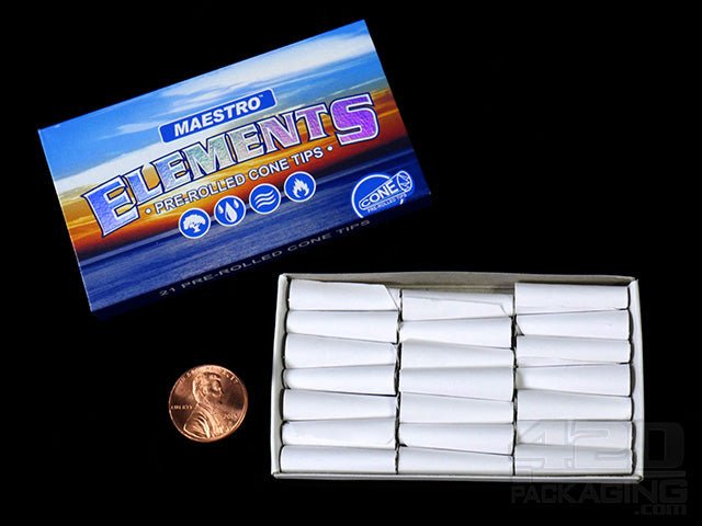 Elements Maestro Pre Rolled Cone Tips 20/Box - 3