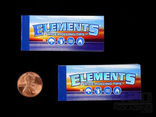 Elements Wide Rolling Tips 50/Box - 3