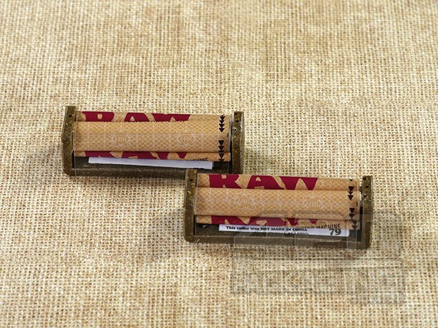 RAW 79mm Hemp Plastic Rollers 12/Box - 3