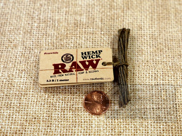 Raw Hemp Wick Small Bundles 1 Meter - 2