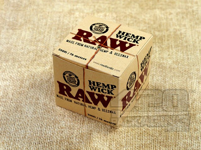 Raw Hemp Wick Roll 76 Meters - 4