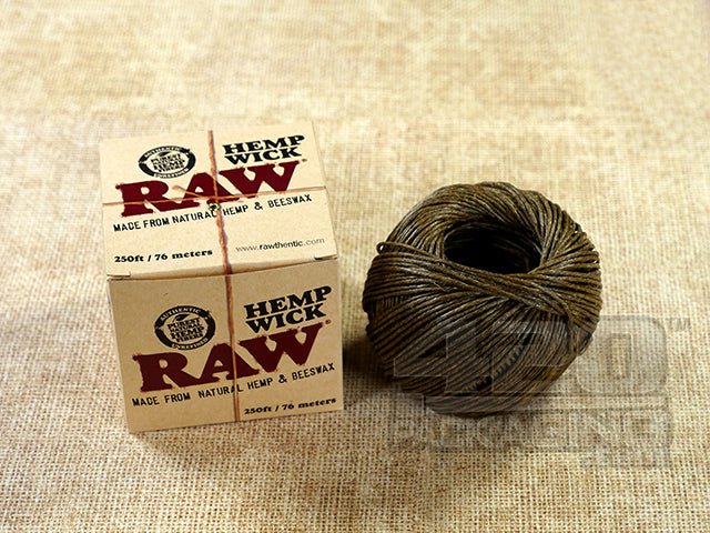 Raw Hemp Wick Roll 76 Meters - 1