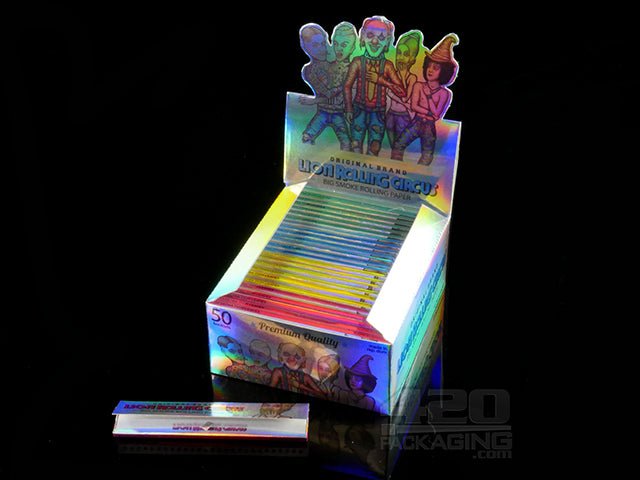 Lion Rolling Circus Ultra Thin King Size Rolling Papers 50/Box - 1