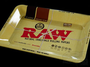 RAW Mini Metal Rolling Tray 1/Box - 3