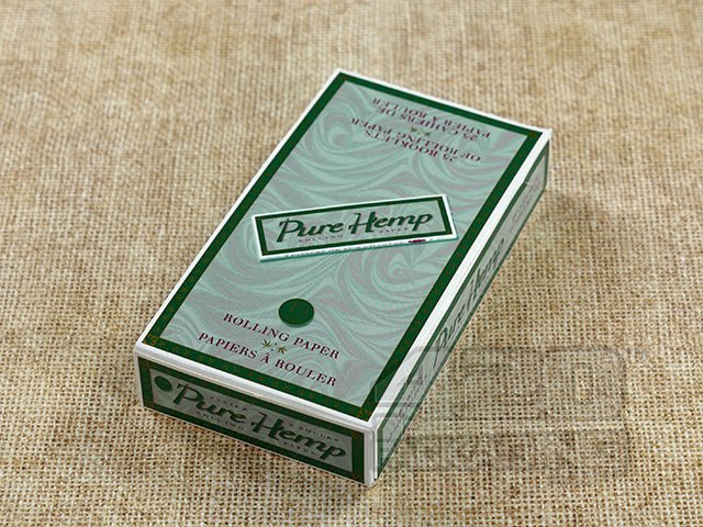 Pure Hemp Rolling Papers 1 1-4 size - 3