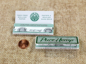 Pure Hemp Rolling Papers 1 1-4 size - 2
