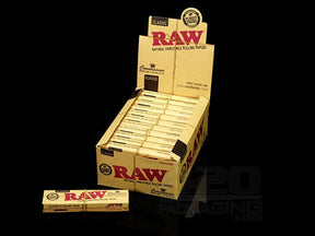 Raw Rolling Papers Connoisseur King Size Slim + Pre Roll Tips - 1