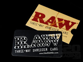 RAW Pocket Size Metal Shredder Card - 1