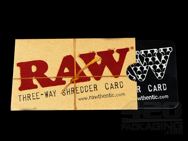 RAW Pocket Size Metal Shredder Card - 2