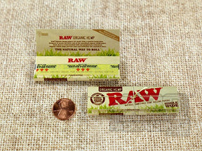Raw Rolling Papers Organic Hemp Single Wide Size 25 Pack - 2