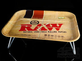 RAW XXL Metal Lap Rolling Tray 1/Box - 1