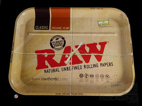 RAW XXL Metal Lap Rolling Tray 1/Box - 2