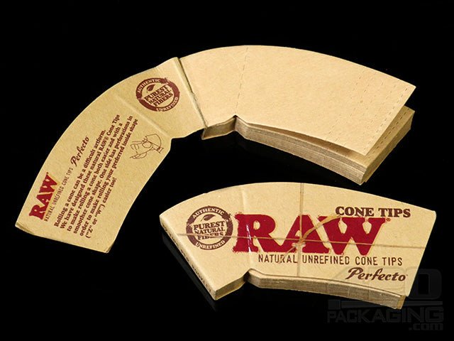 RAW Natural Perfecto Cone Tips 24/Box - 3